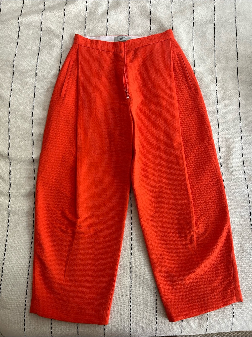 Rachel Comey Vibrant Orange Wide-Leg Men’s Pants